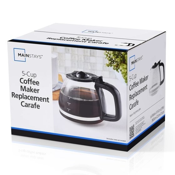 Mainstays 5 Cup Plastic & Glass Replacement Carafe