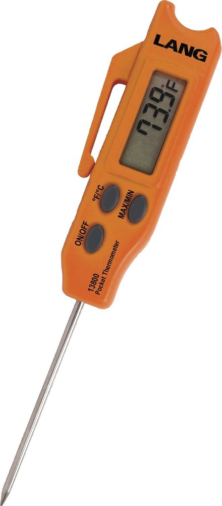 Lang Digital Folding Thermometer Probe 13800 HVAC AUTO A/C Temp