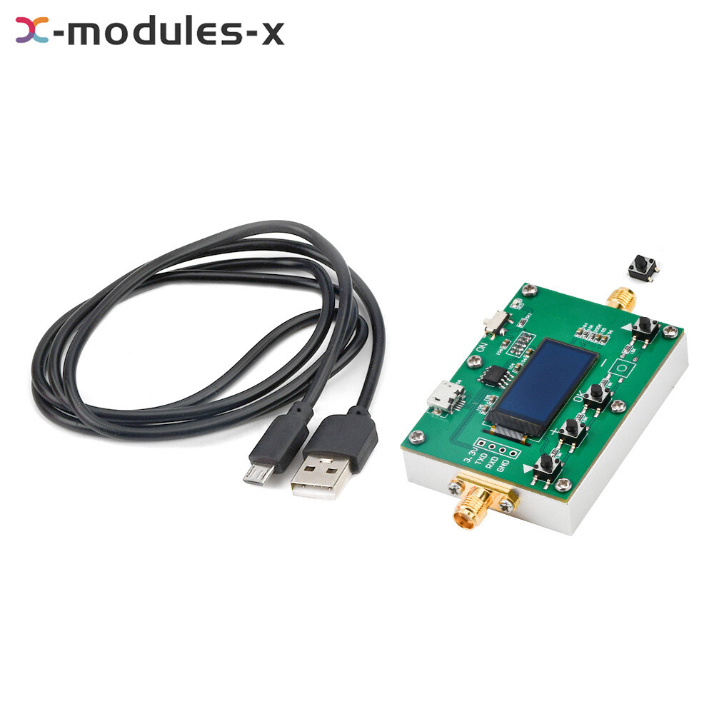 Digital Attenuator 30DB Step 0.25DB OLED Pogrammable Attenuator Module 6Ghz RF