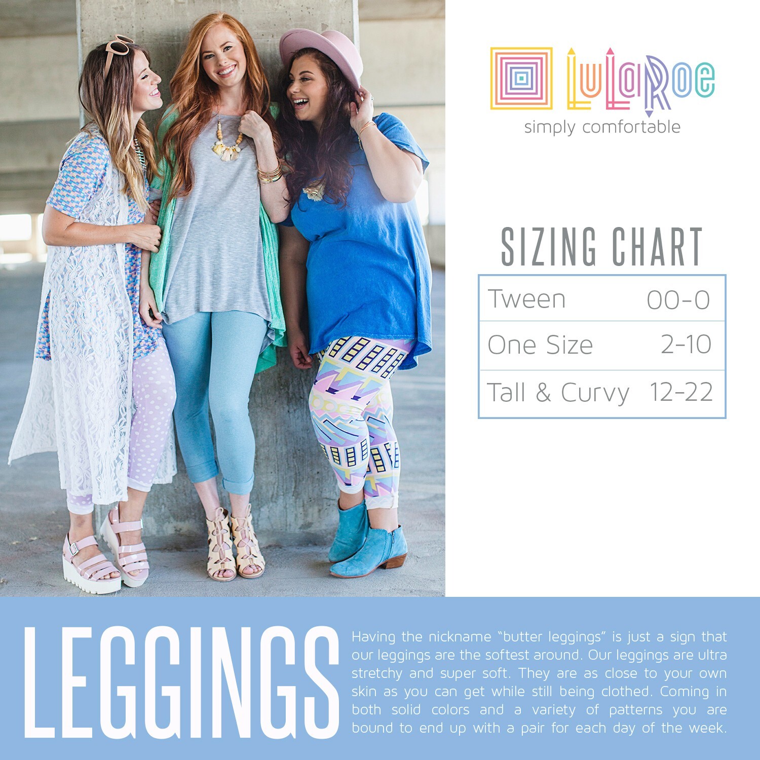 Tall & Curvy2 LuLaRoe TC2 Leggings Versatile Solid Dark Gray NWT Free Shipping