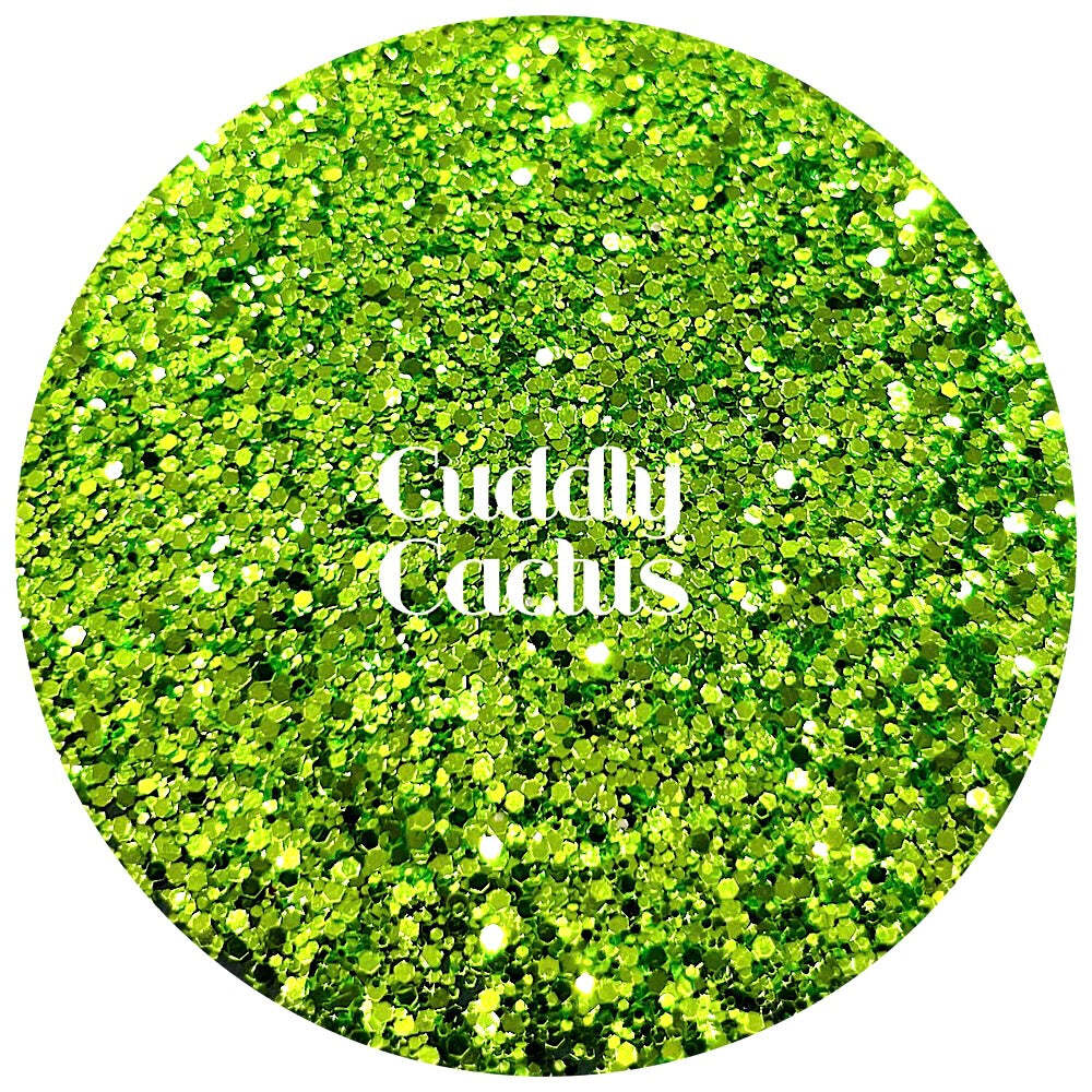 Premium Polyester Glitter - Green Metallic