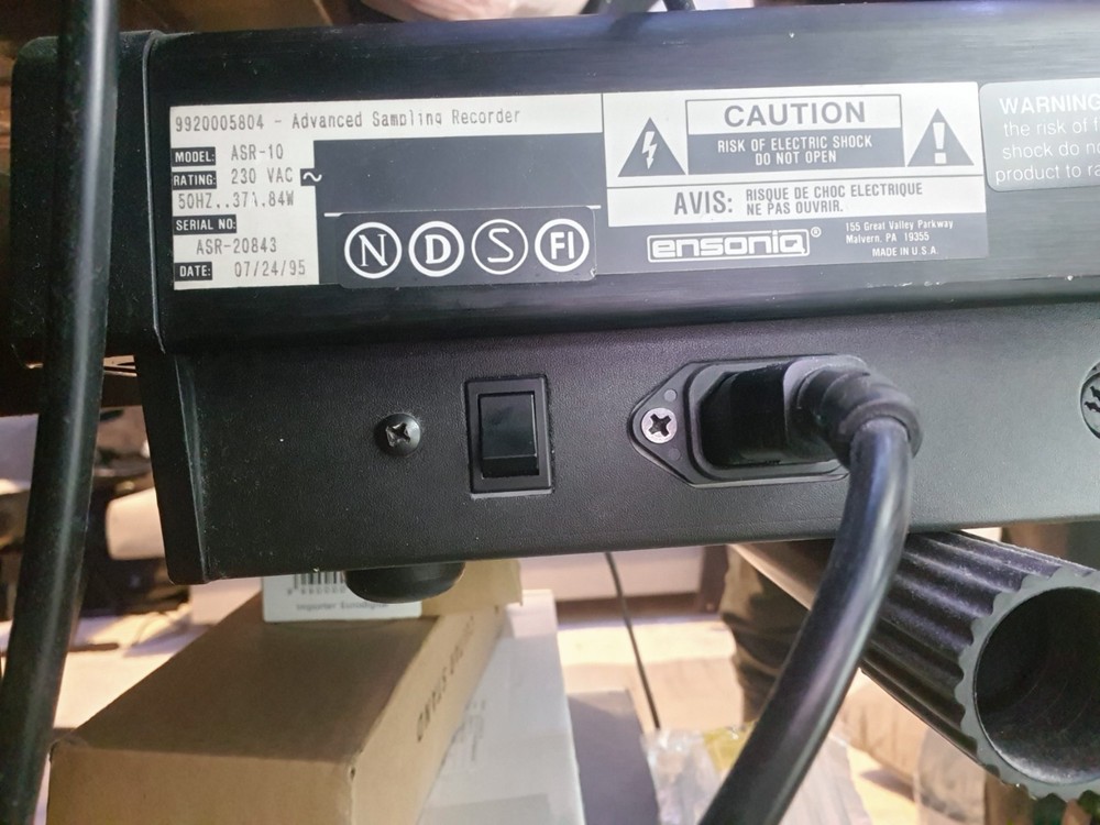 Ensoniq ASR10 Sampling Keyboard