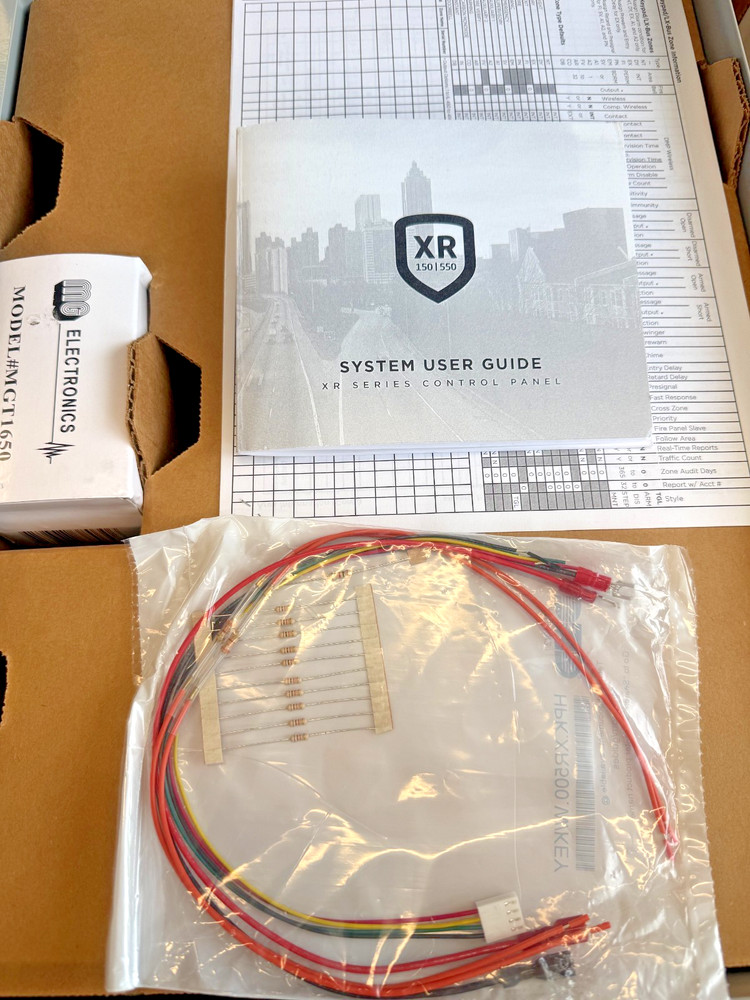 DMP Network XR550DEL-G Control Panel - Large - Gray Enclosure