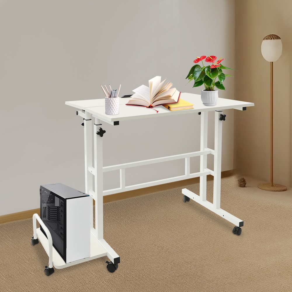 Multi Functional Foldable Desk, Modern Computer Desk, Adjustable Computer Table