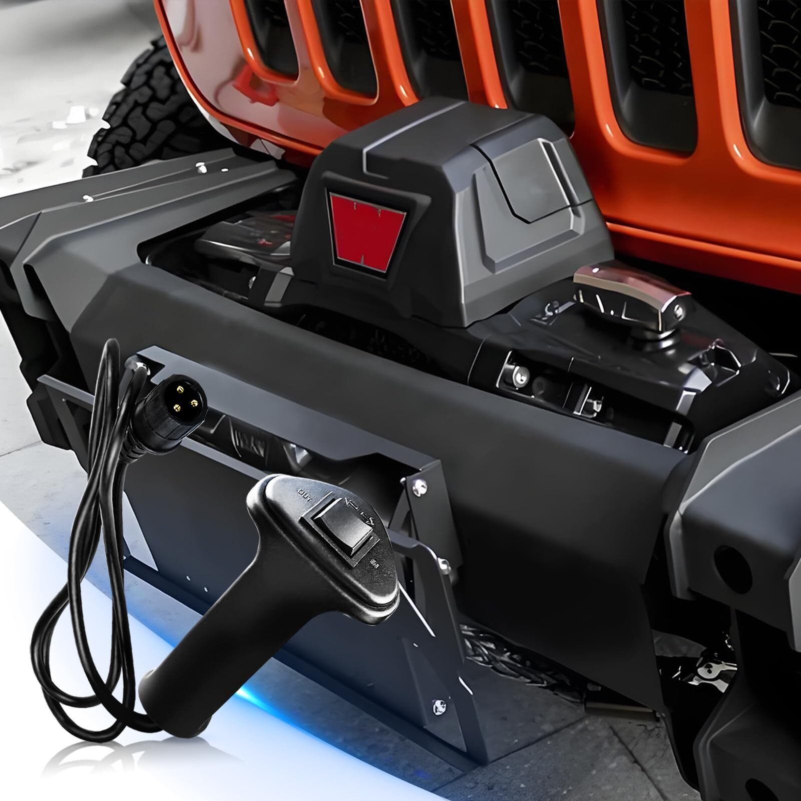 3 Prong Winch Remote Controller 12V 1.5M Wired for 6000-12000LB Winches