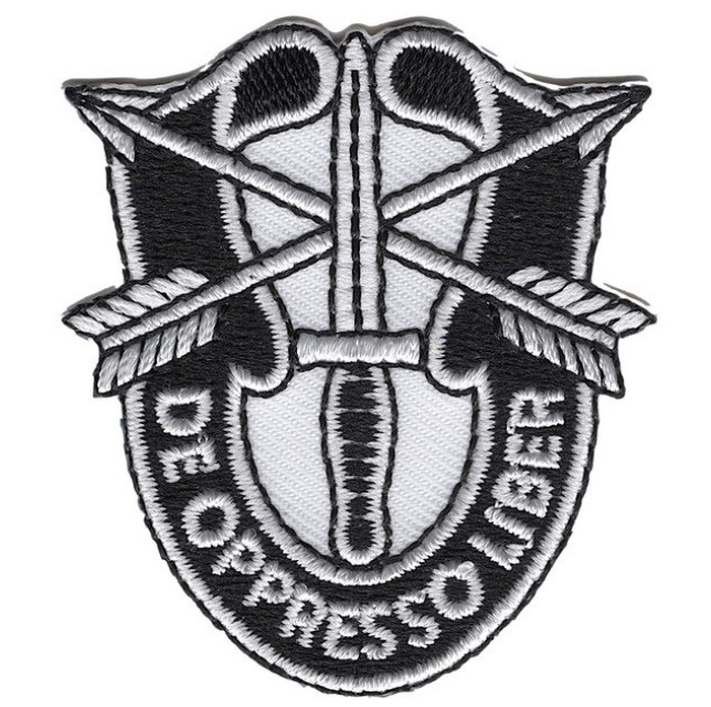 2" ARMY SPECIAL FORCES GROUP CREST EMBROIDERED PATCH