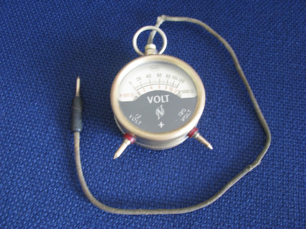 Antique Voltmeter - possibly Brass Casing