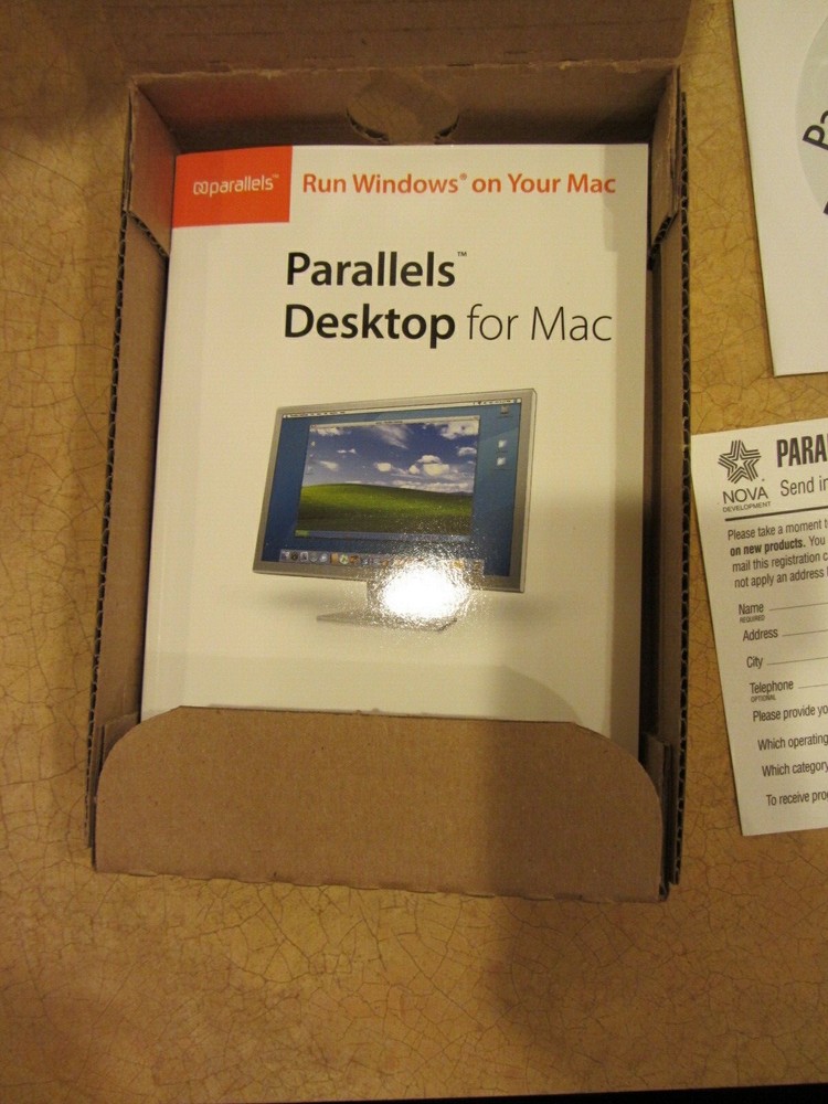 Nova Parallels Desktop for Mac 2006 New in Box