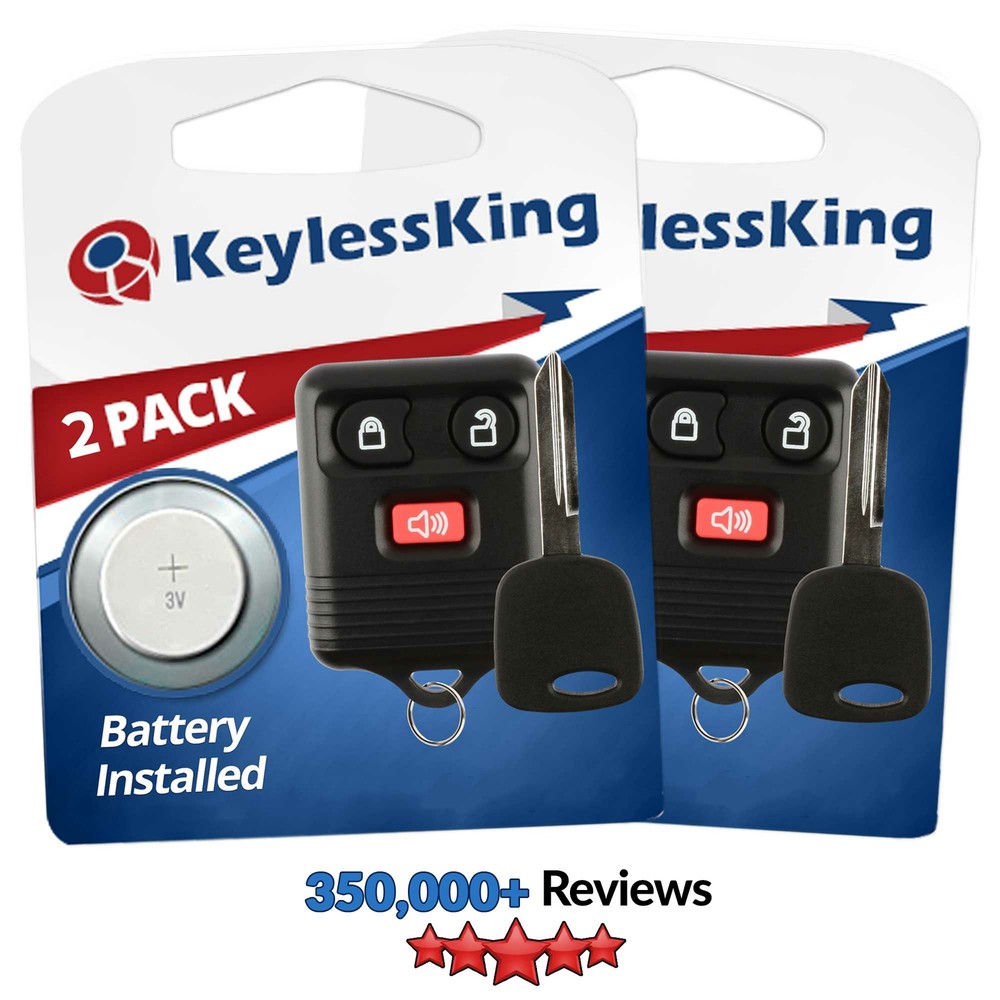 2x Replacement for 2001 2002 2003 2004 Ford Escape Mazda Tribute Remote Key Set