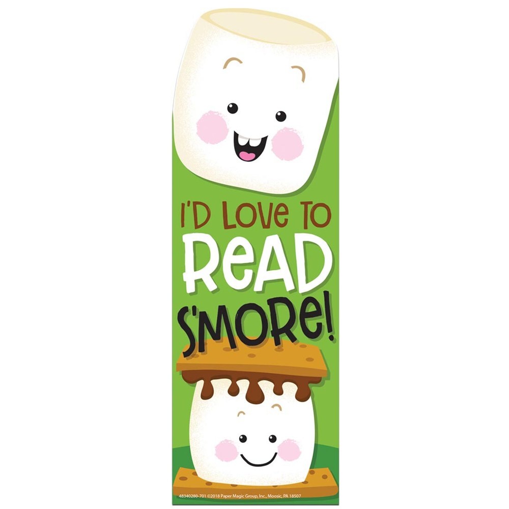 MARSHMALLOW SCENTED BOOKMARKS