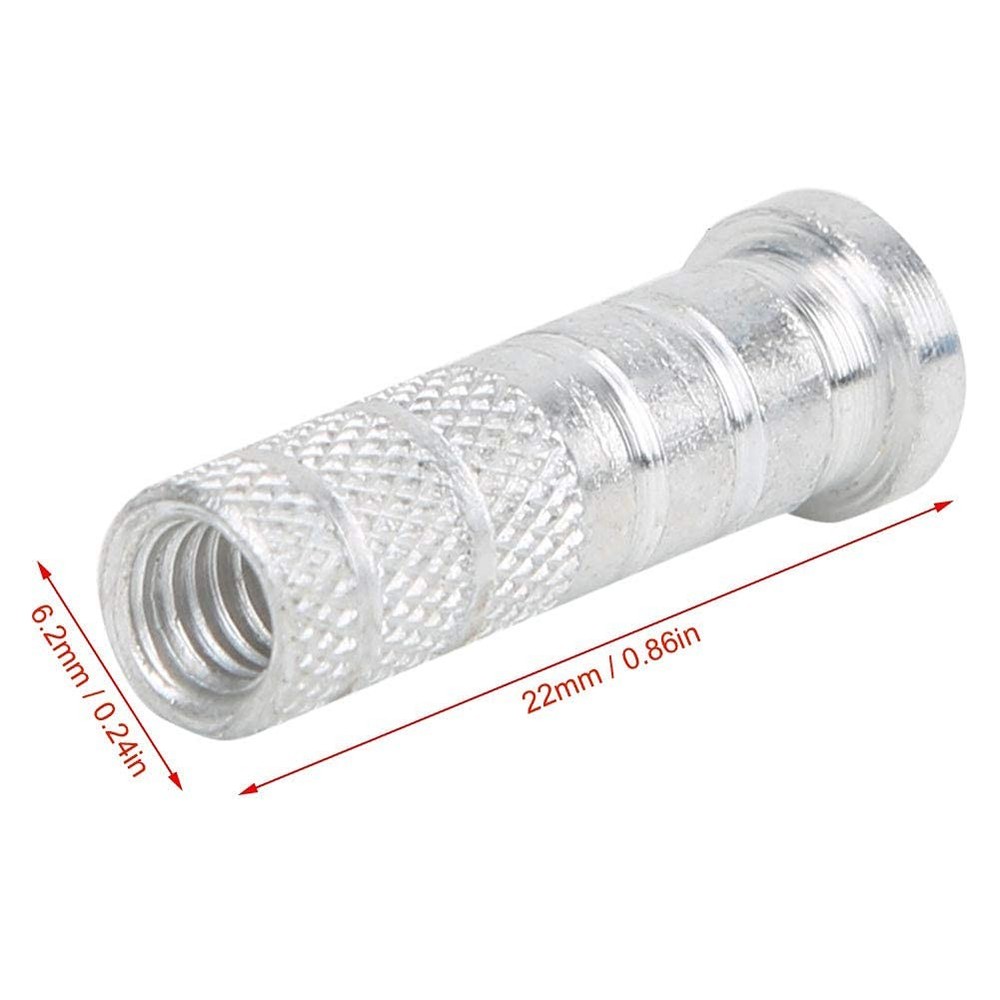 Zerone 12Pcs Replacements Archery Base Inserts, Standard 6.2mm/0.24in...