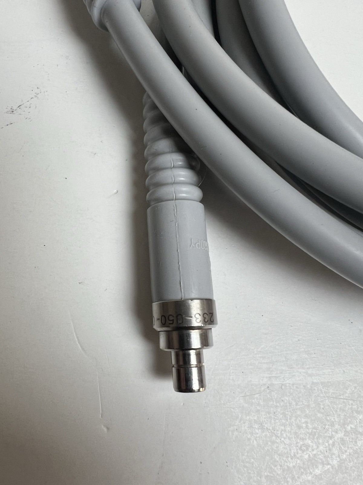 Stryker Fiber Optic Light Cord Ref 233-050-065 Cable Illumination Grey