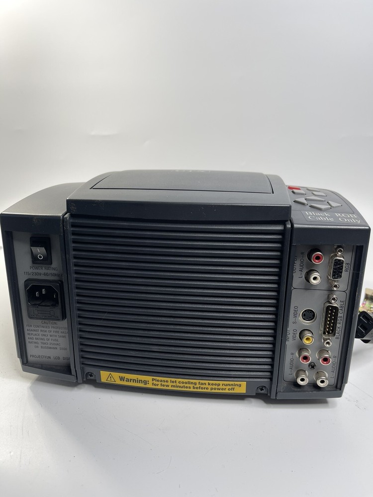 CTX EzPro 550 LCD Projector. Untested Powers On
