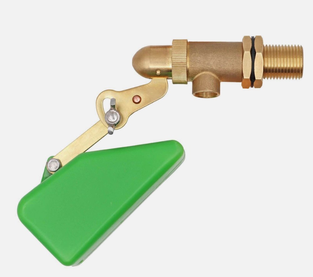 1/2 Inch Brass Valve with Plastic Float Water Float Valve with Adjustable