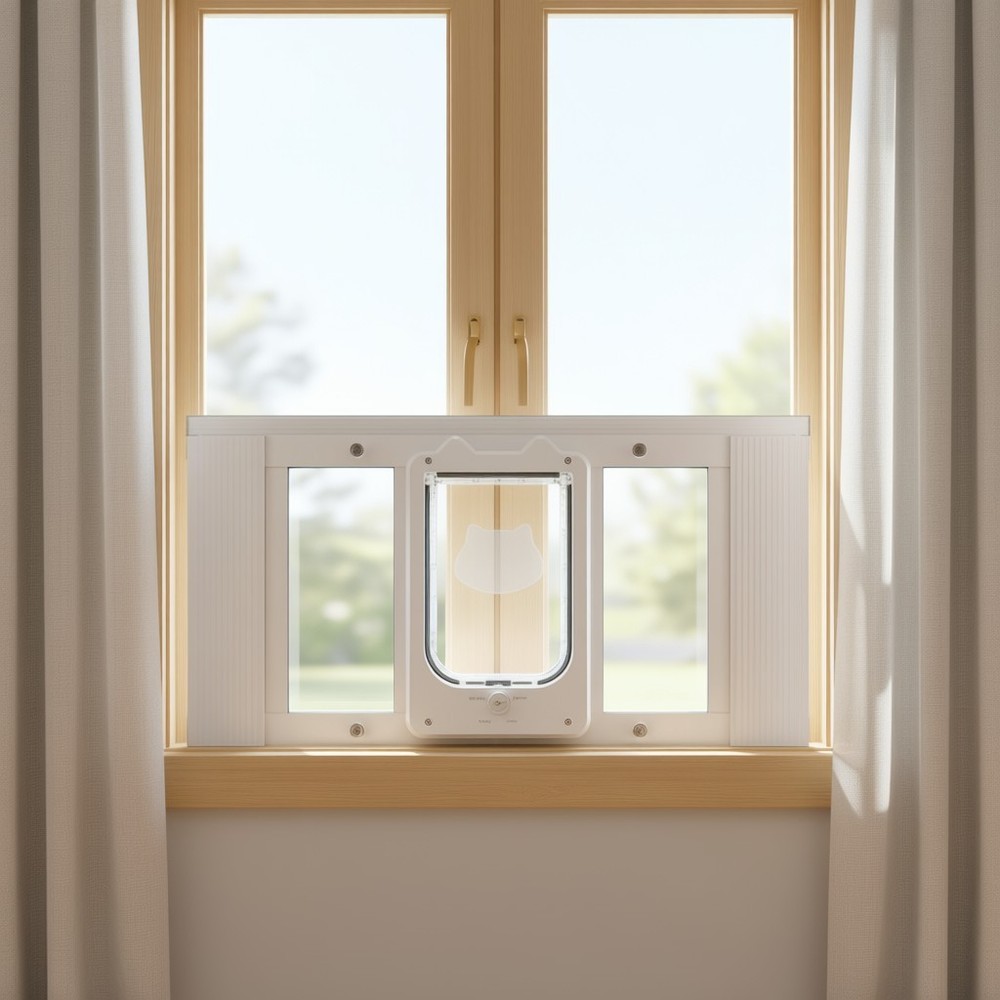 High-Transparency Glass | Quick Installation | Adjustable Window Width