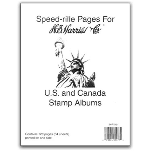 H.E. Harris US/UN/Canada Speedrille Pages 64 Sheets