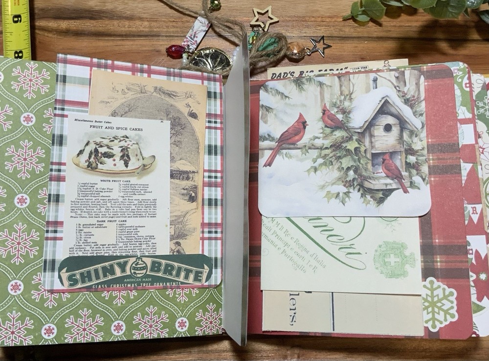 Christmas Handmade Junk Journal