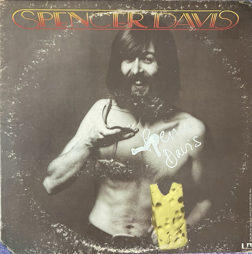 Spencer Davis "Mousetrap" Vinyl - Autographed/Signed