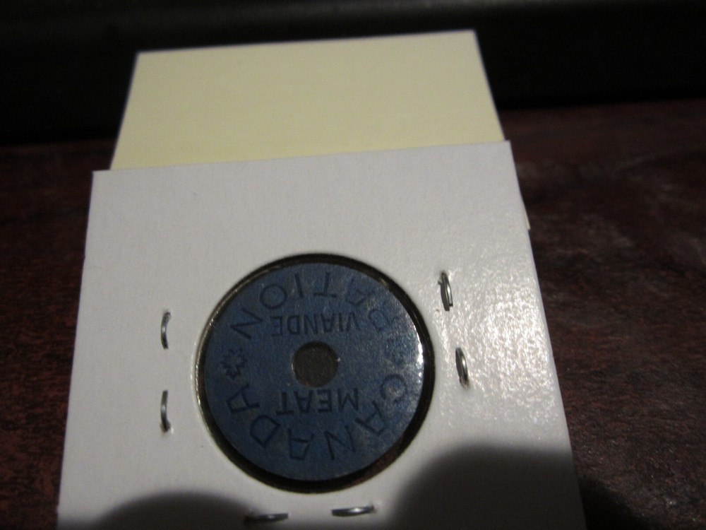 Canada Meat Ration - Canadian Commemorative Trade Dollar