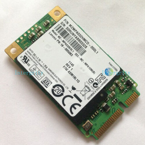 32GB 32g Mini PCI-E mSATA SSD Solid State Drive MZMPA032HMCD for Samsung