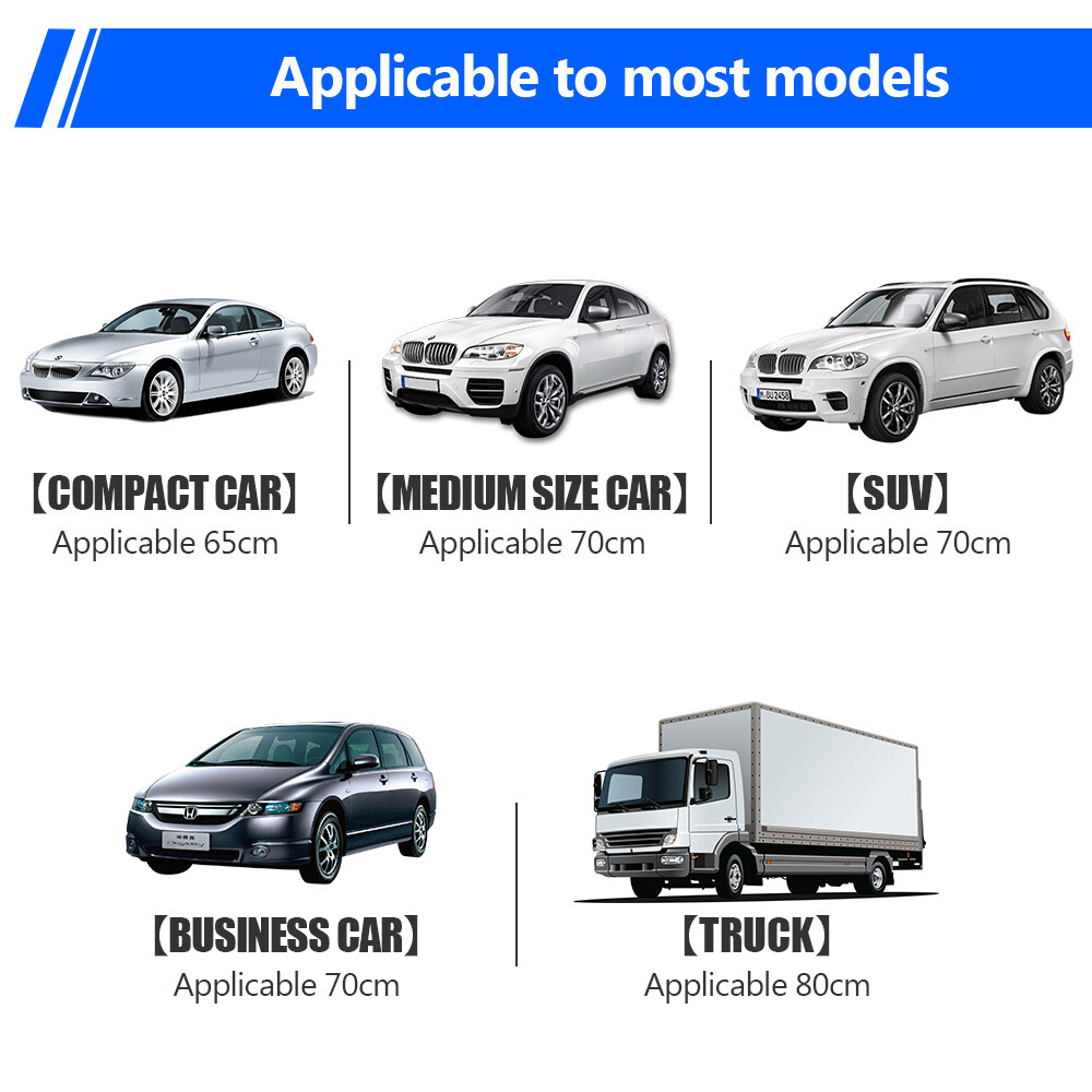 Front Car Retractable Windshield Sun Shade Visor SUV Window Folding Block Cover