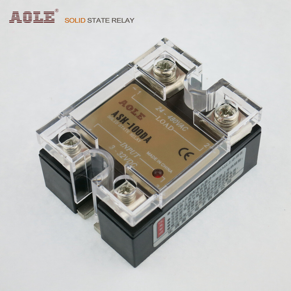 Solid state relay 24-480VAC ASH-100DA DC-AC