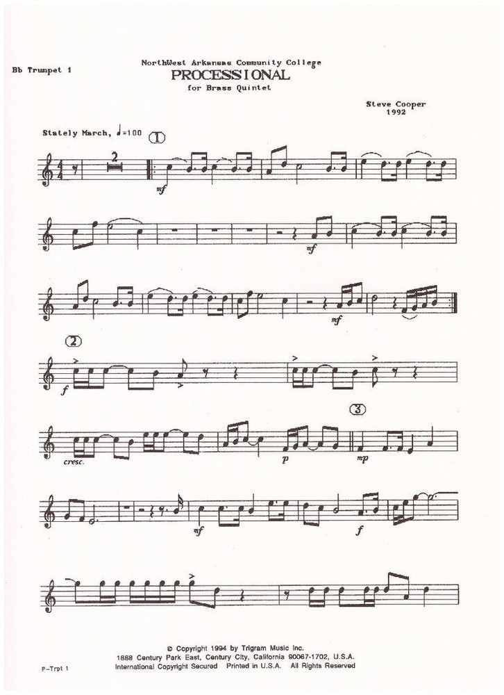 Brass Quintet, The Classics Sheet Music Bundle #2