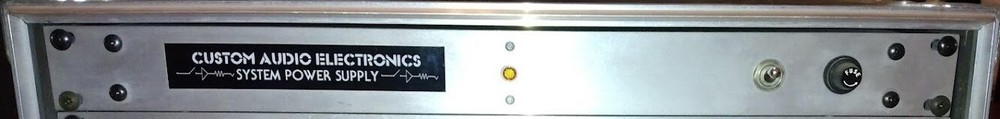 Custom Audio Electronics System Power supply