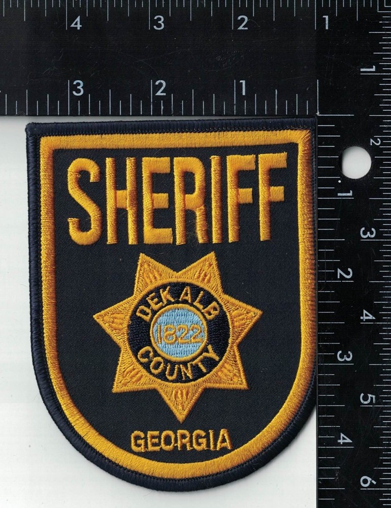 Dekalb County Sheriff Police Patch Georgia GA