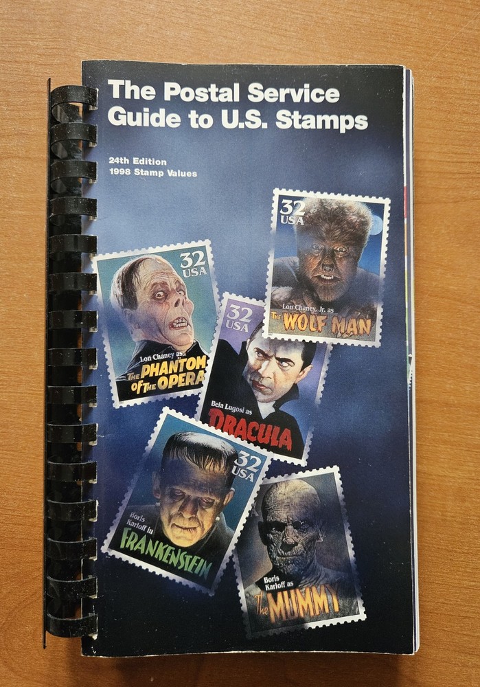 The Postal Service Guide To U. S. Stamps: 24th Edition 1998 Stamp Values
