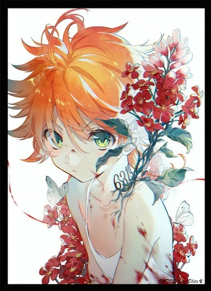 The Promised Neverland Emma doujin Card Sleeve Protector