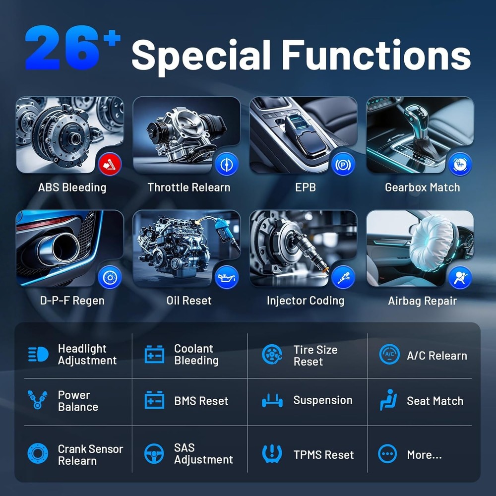 XTOOL A30M V2.0 OBD2 Scanner Full System Diagnostic Tool Bidirectional Bluetooth