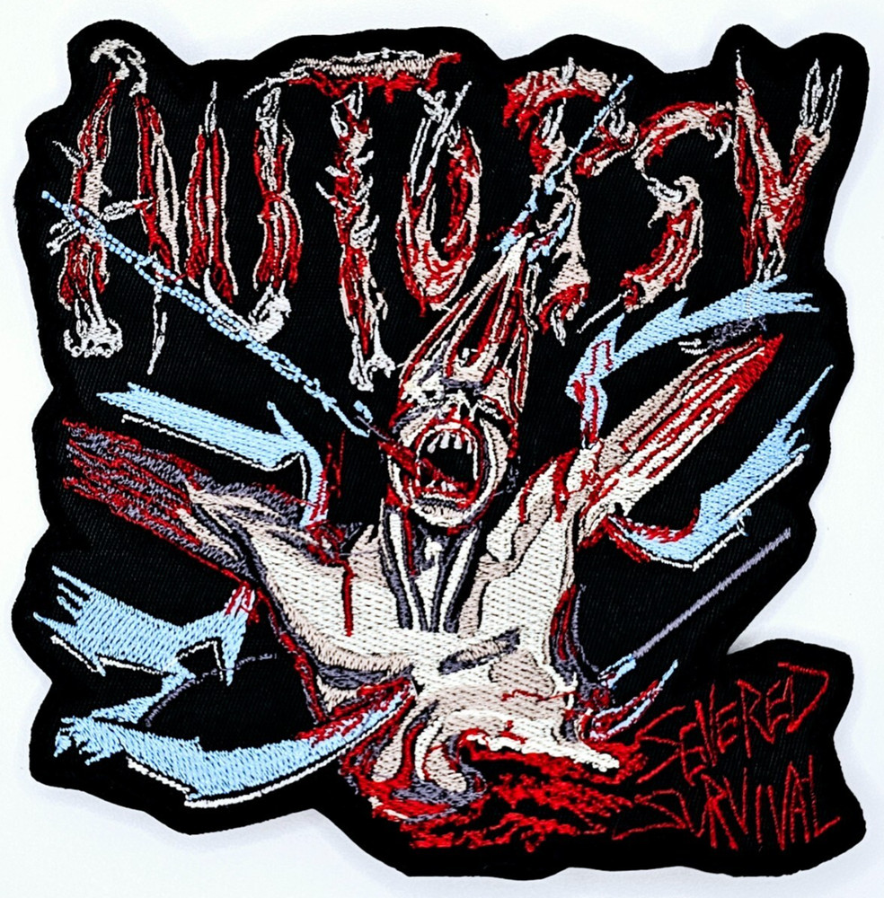 AUTOPSY SEVERED SURVIVAL EMBROIDERED PATCH