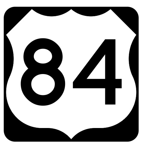 US Route 84 Sticker Decal