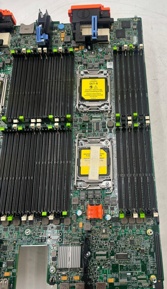 Dell 34PY5 - 4 Socket CPU PowerEdge M820 Blade Server Board w/Riser Card 04X5X5
