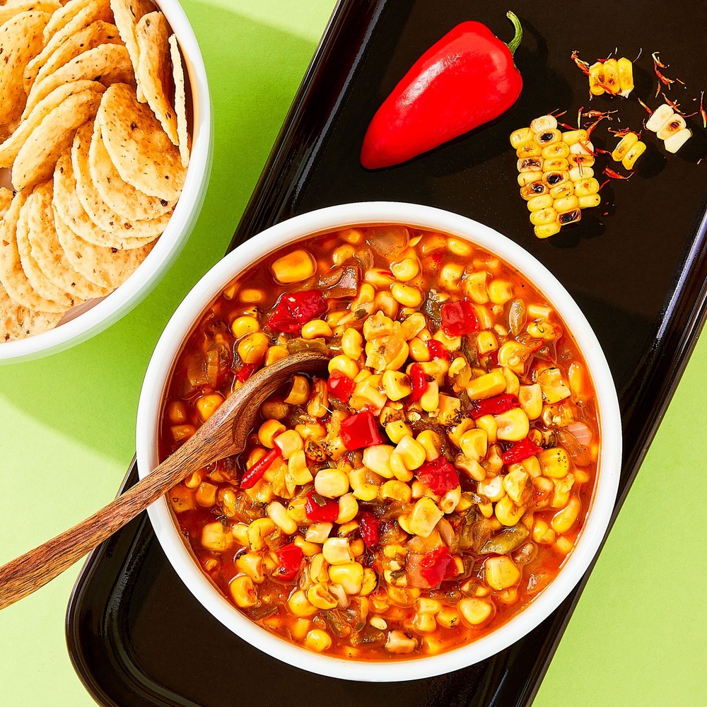 (3 pack) Roasted Sweet Corn Salsa, Medium, 16 oz Jar