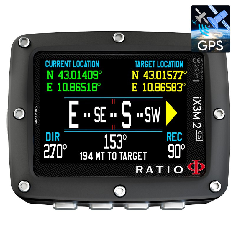 Ratio iX3M GPS Tech+ Scuba Dive Wrist Mount Computer
