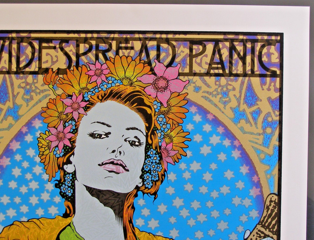 2016 Widespread Panic Poster: Terpsichore by Chuck Sperry, signed and numbered