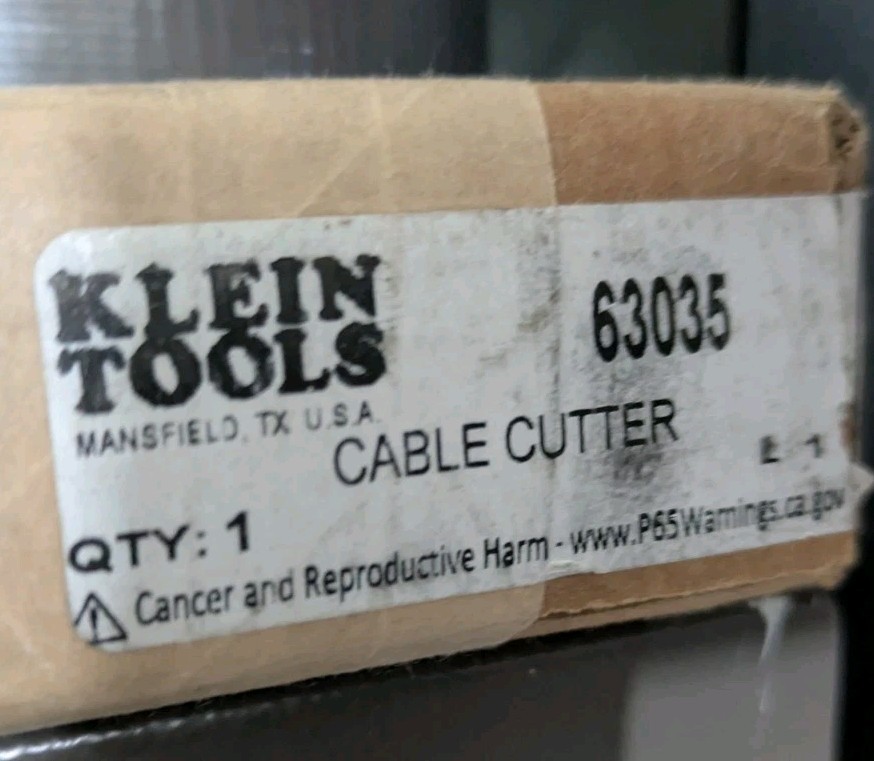 Klein Tools 16" Utility Cable Cutter 63035 New