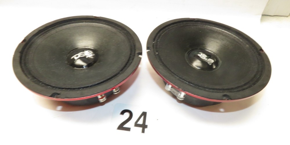 2X 6.5" DS18 PRO Mid Range Loud Speaker 400 Watts Max 2 Ohms