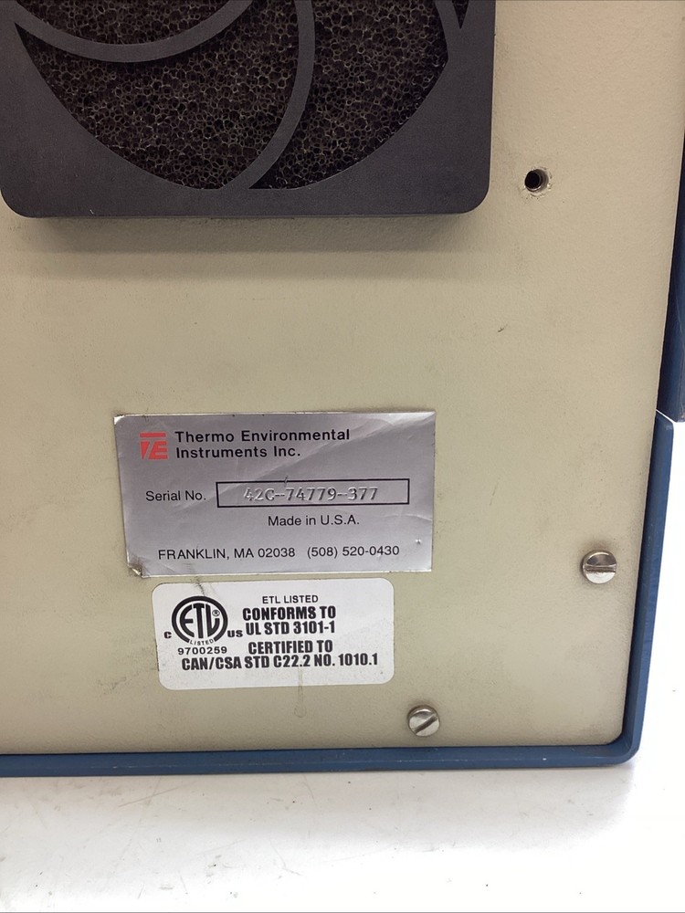 Thermo Environmental Instruments 42C-74779-377 NO-NO2-NOx Analyzer