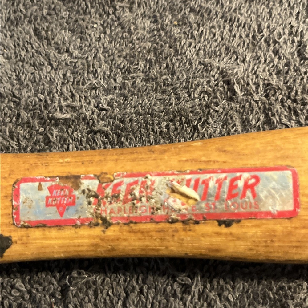 Vtg Shapleigh Hardware Keen Kutter Masonry Brick Layers Hammer