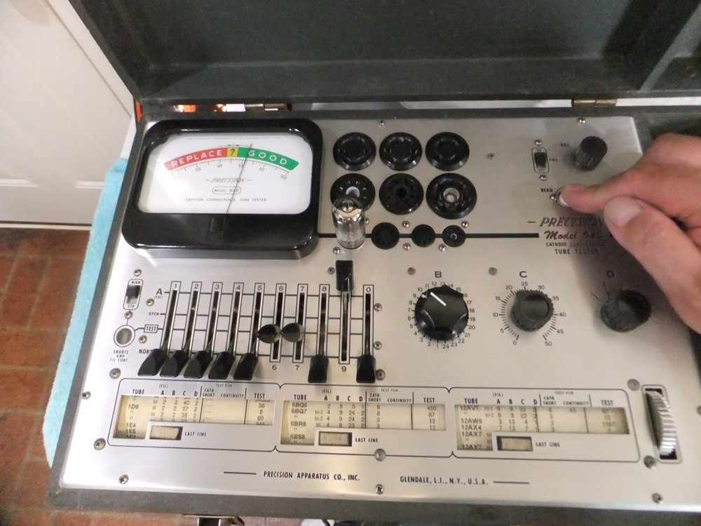 PACO 640 Precision Cathode Conductance Tube Tester