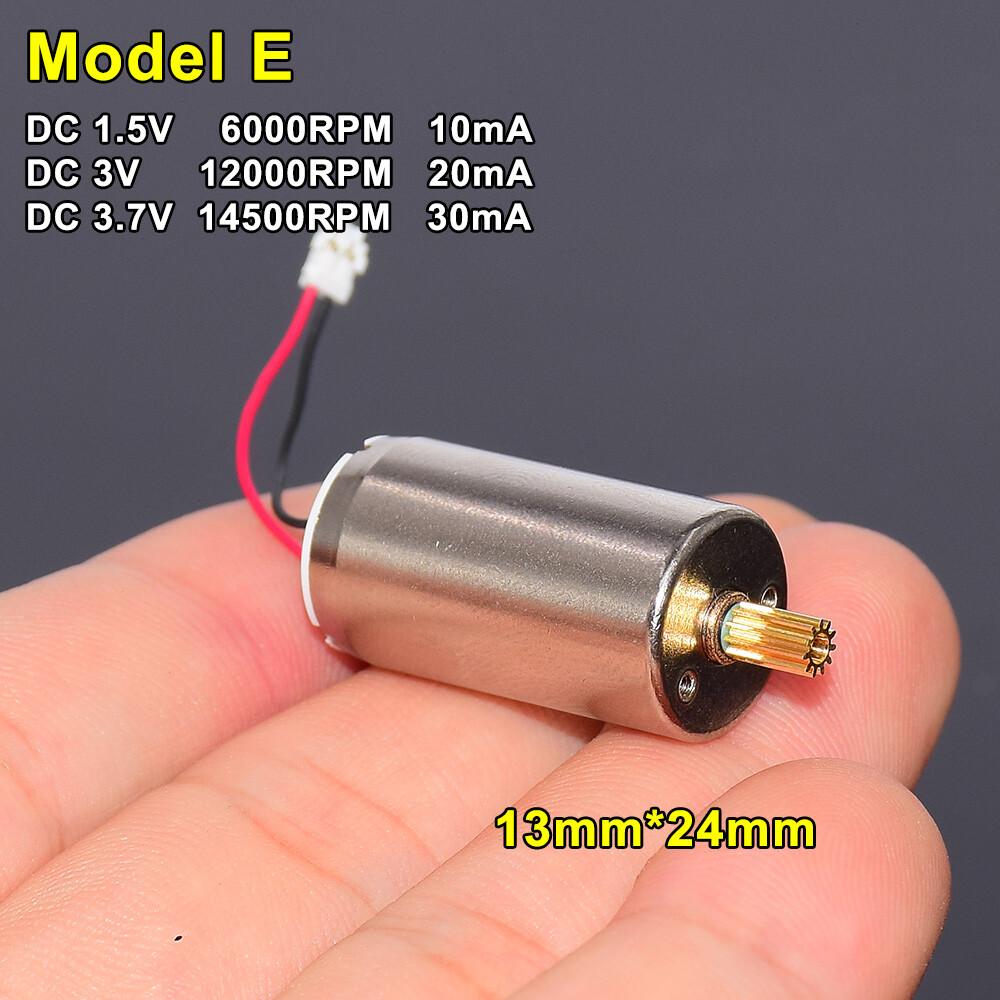 Micro Mini 13mm Big Coreless Motor 11 Teeth Gear DC 1.5V 3V 3.7V replace Maxon