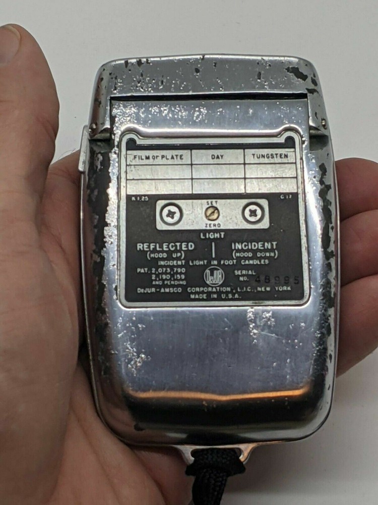 Dejur Dual Professional Light Meter, Works