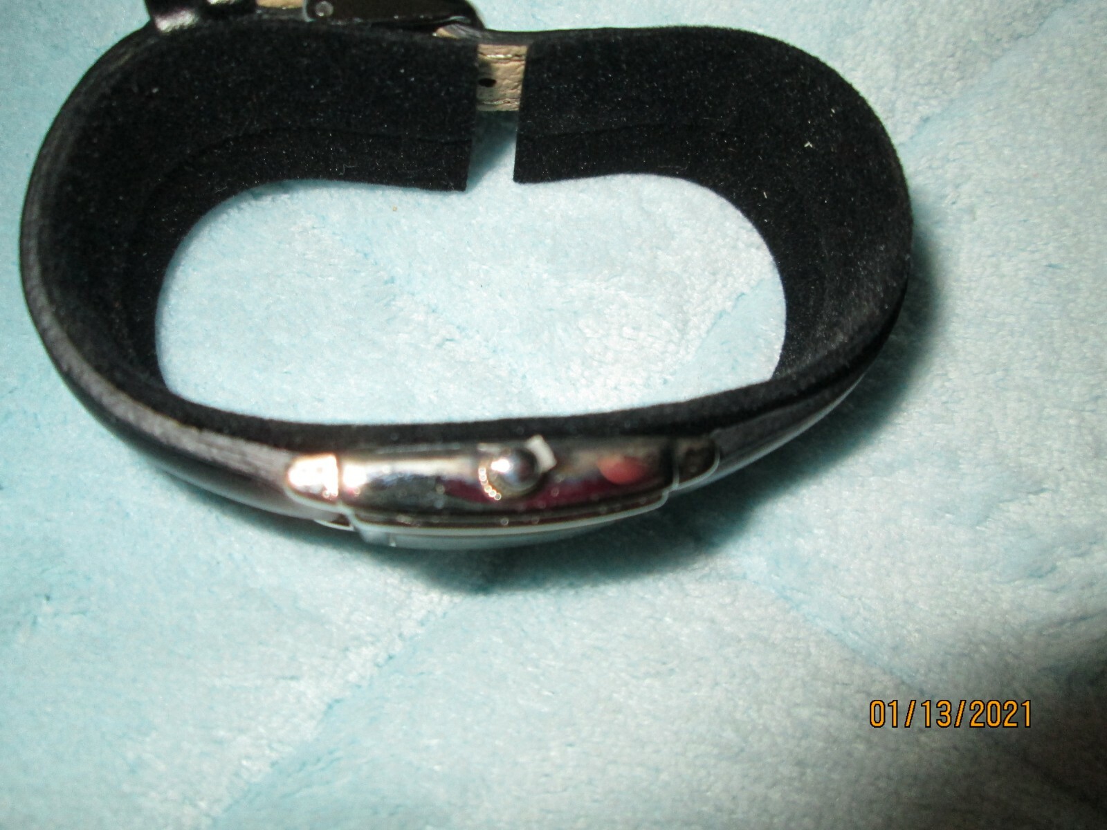 Watch Trump Marina V.I.P. Watch NIB by TFX/Bulova Genuine Black Leather Band