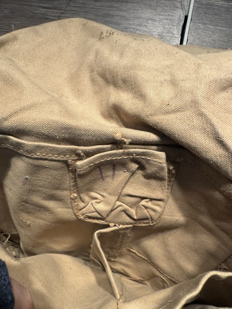 Vintage Army Canvas Shoulder Bag