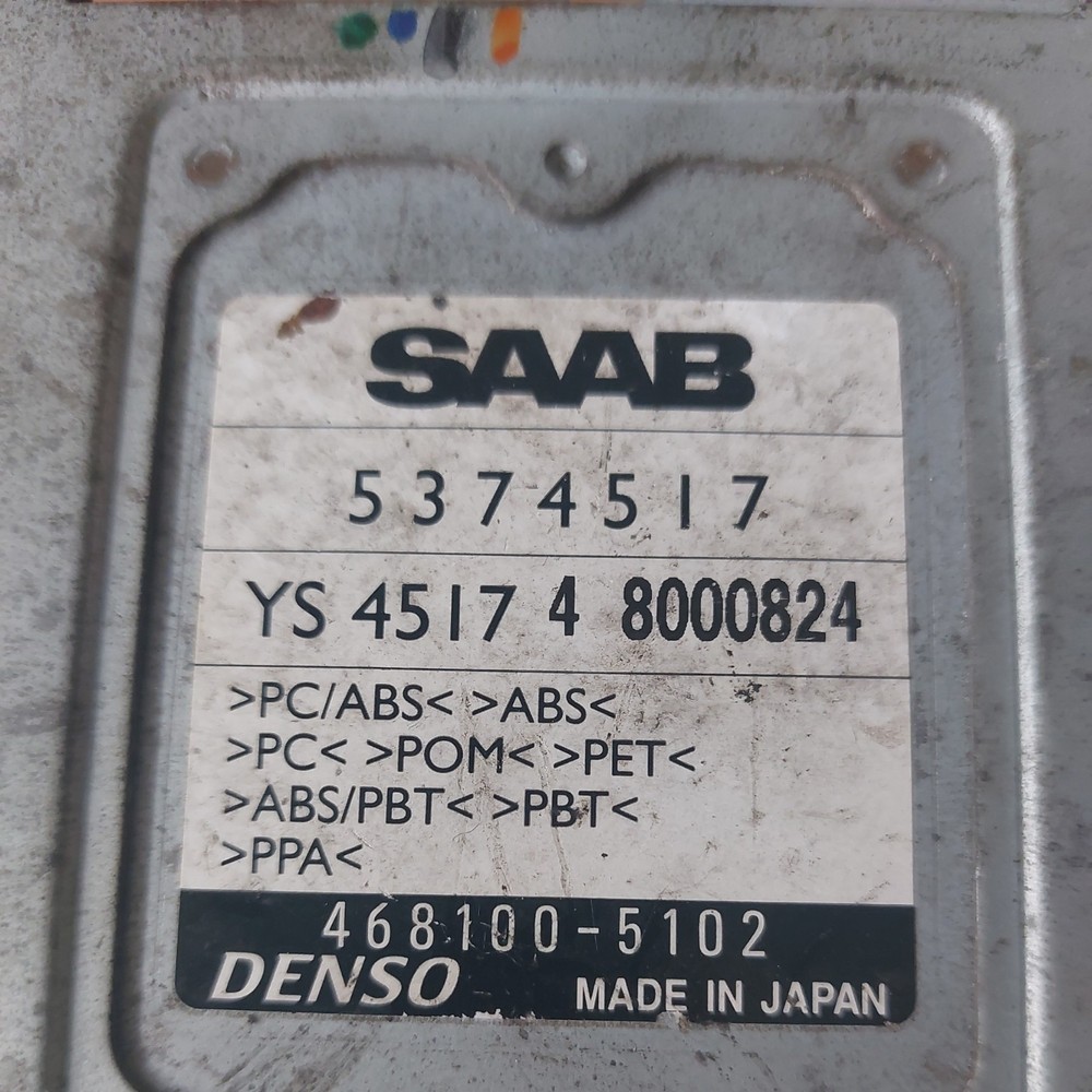 SAAB 9-5 2005 touch screen head unit 5374517