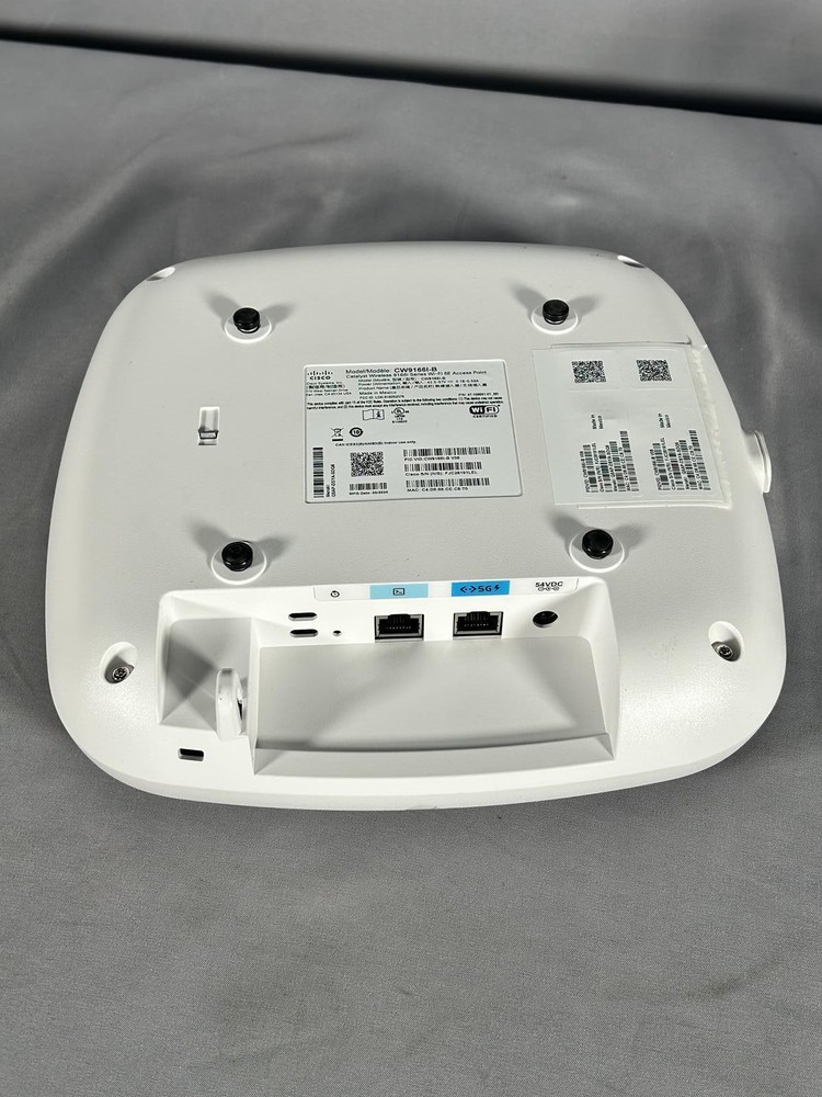 Cisco CW9166I-B Wi-Fi 6E Wireless Access Point NOB Includes Bracket & Hardware