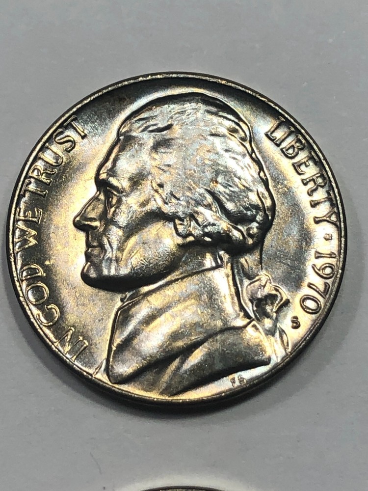 1970 S - Jefferson 5 cent - Uncirculated